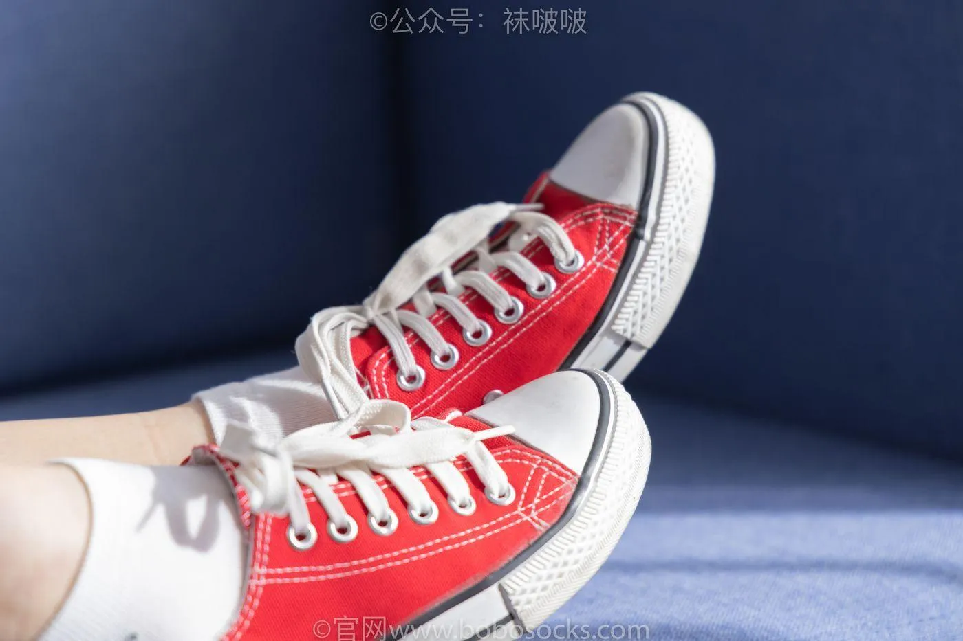 [BoBoSocks袜啵啵]NO.036 菠萝-帆布鞋、白棉袜、裸足 [138P]插图1